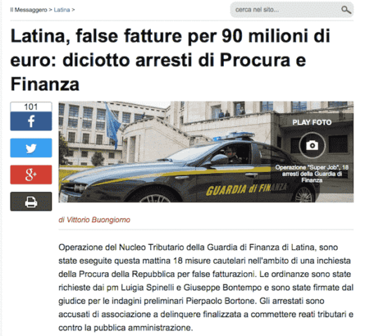 Fatture False e Crediti IVA Così Fan Tutti - Golden Circle